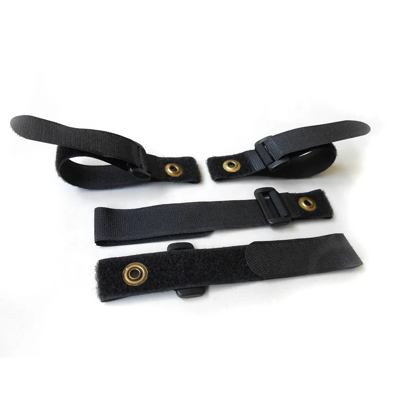 Heavy Duty Storage Strap Bicycles Cinch Strap Adjustable Pallet Fixation Hook And Loop Fastener Strap With Metal Grommet