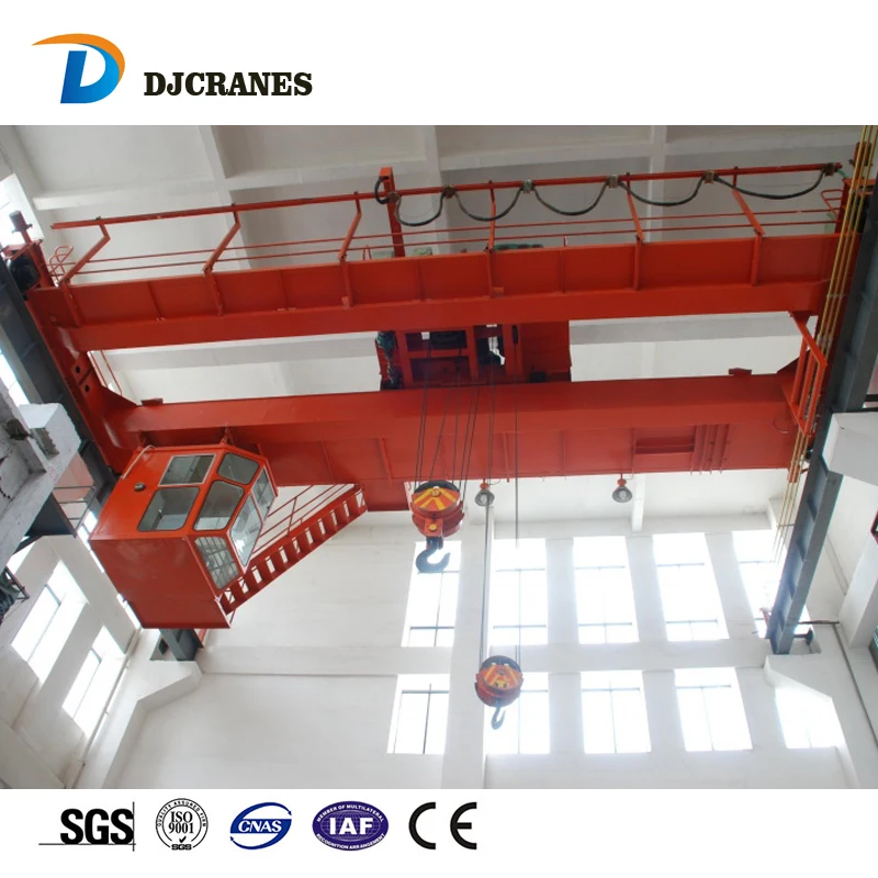 20/5t Double Girder Overhead Bridge Crane for Hoisting
