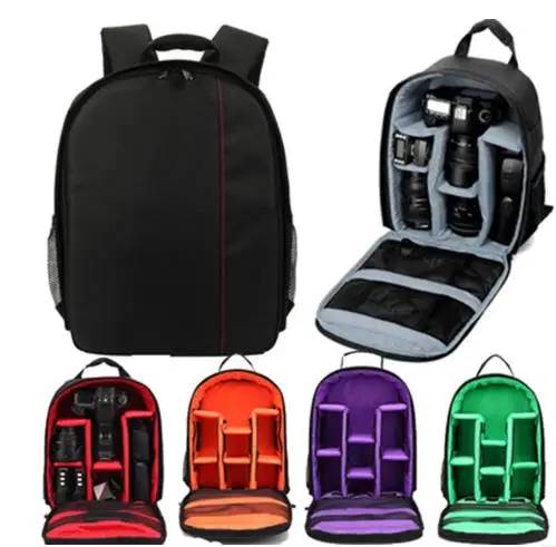 NEW Camera Bag Digital Dslr cover Waterproof Breathable Backpack Shockproof For Nikon Canon Sony DV Lens Small Video Cameras
