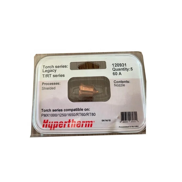 Плазменная резка Hypertherm расходные материалы 120931 СОПЛО экранированный 60 Amp