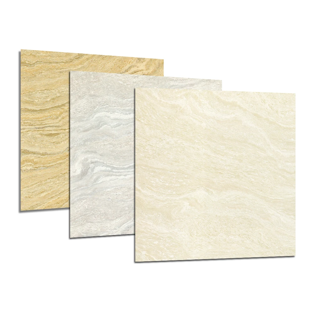 
Eiffel soluble salt full polished twin charged floor tiles Manufacturer fully vitrified porcelain tulip white floor tiles price 