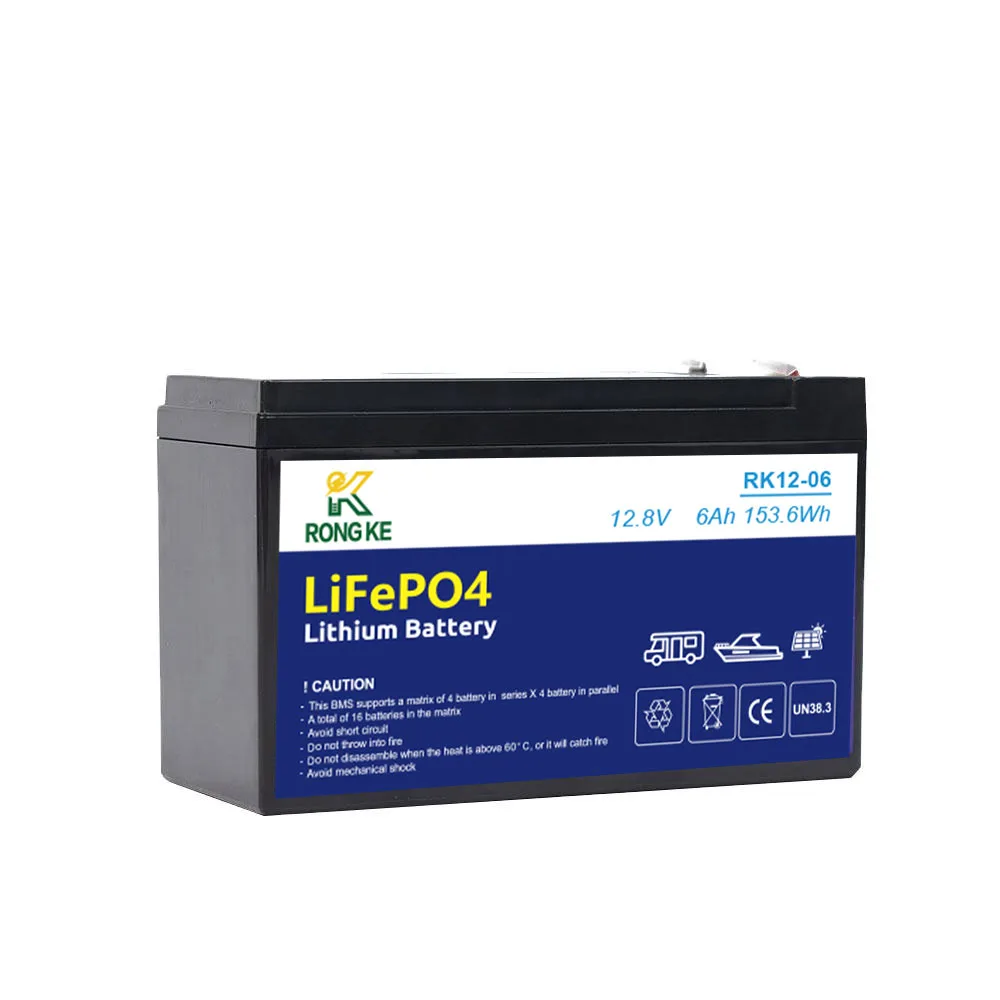 12V 6Ah LiFePO4 Battery 12.8v Lithium iron Phosphate Power Rechargeable Battery Buy From China