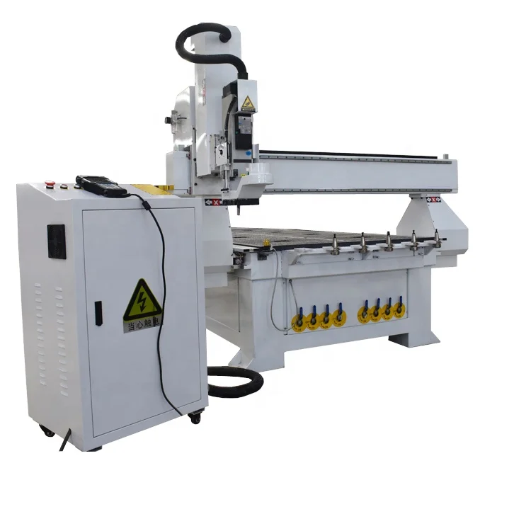 Jinan Mingpu heavy duty 1325 4axis atc 4x8 cnc router cutting machine wood carving engraving working machine
