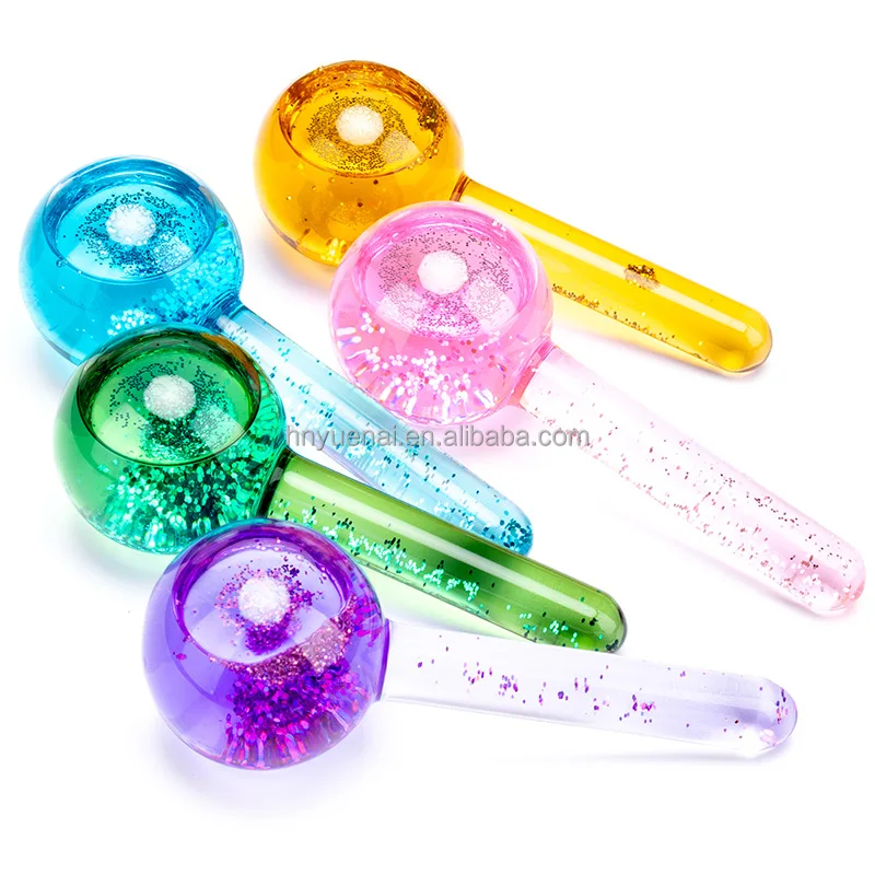 Высокое качество антивозрастной блеск для красоты летний охлаждающий уход за кожей розовые шарики льда лица