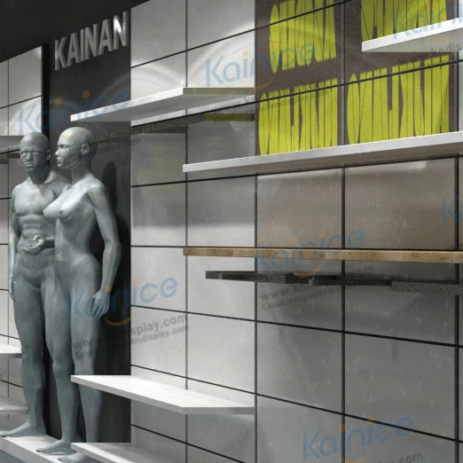 Kainice Men Clothing Store Interior Design Fitout Boutique Menswear Shop Display Design Solution Retail Display