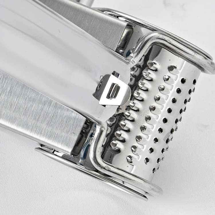 Manual Speed Round Food Slicer Rotary Cheese Grater Cheese Cutter Slicer Shredder