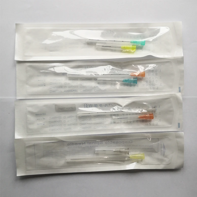  Заводская цена Blunt Cannula 25 г X 50 мм микро игла для наполнителей с гиалуроновой