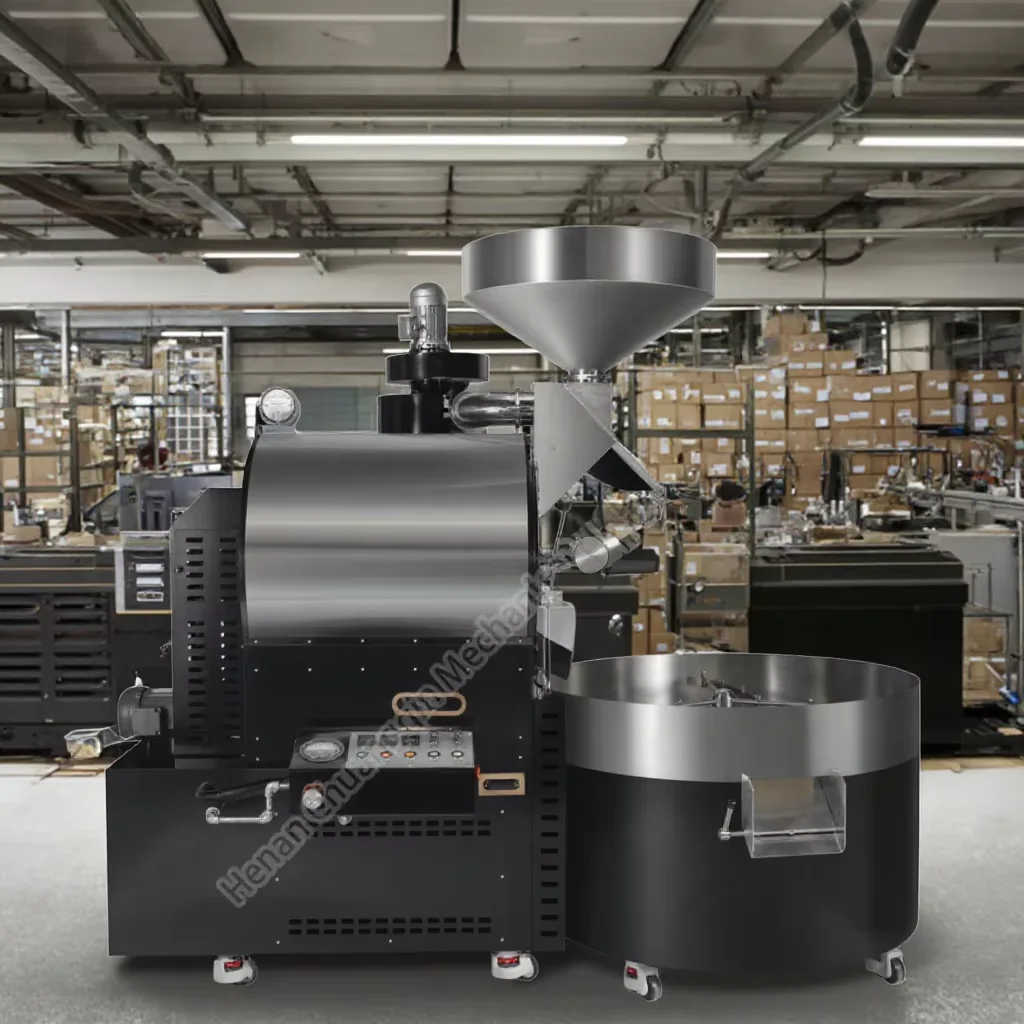 Automatic Coffee Bean Roaster for Hotel Color & Logo Diy Coffee Roasters Commercial Full Automatic Coffee Roaster