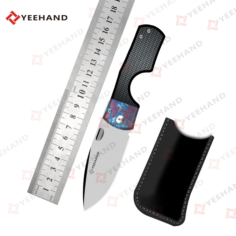 Новый дизайн, лезвие из нержавеющей стали, ручка G10, резак для сигар из нержавеющей стали, многофункциональная сигара