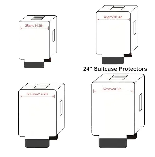 Clear PVC Luggage Cover High Quality Dust-proof Waterproof Suitcase Cover Luggage protection Cover