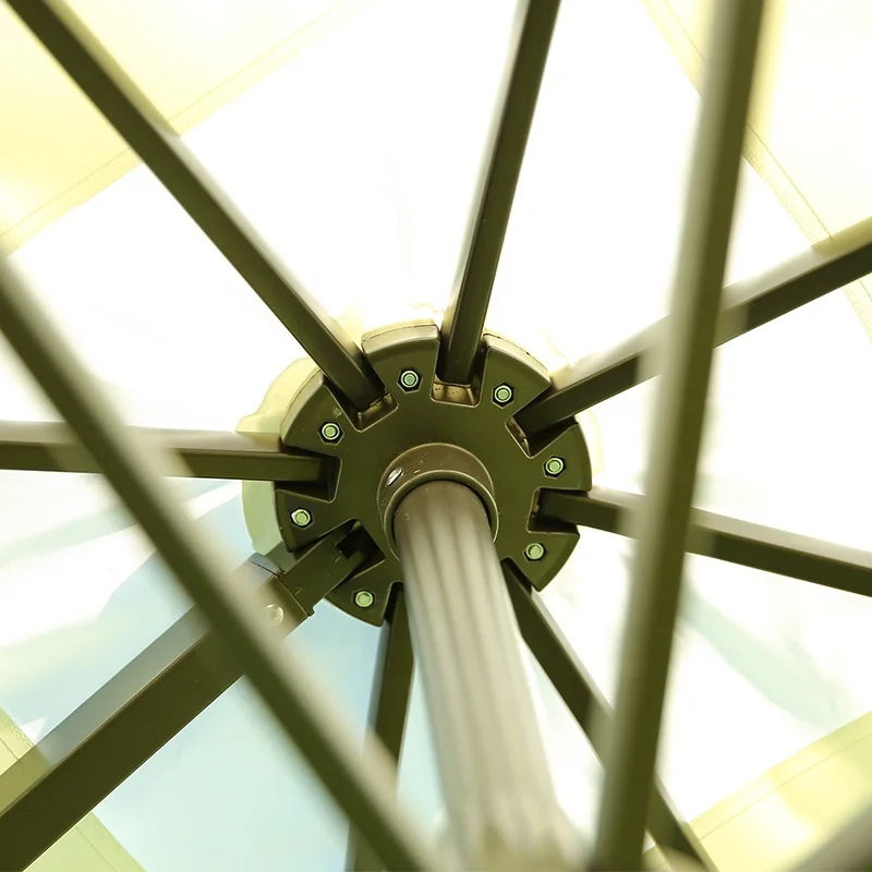 Наружный алюминиевый Зонт Roma 3*3 м, Солнцезащитный зонт, подвесной водонепроницаемый консольный сад, ресторан, патио