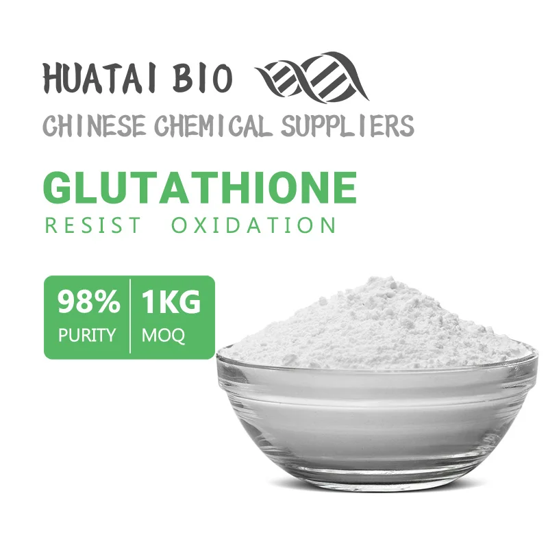 High quality Skin Whitening Cosmetic Grade L- Glutathione Reduced 70-18-8 white Glutathione Powder