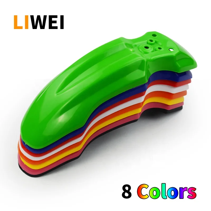 
Переднее крыло Колеса CRF50, аксессуары для мотоцикла, пластиковые Брызговики отличного качества для мотоцикла, грязевого питбайка 