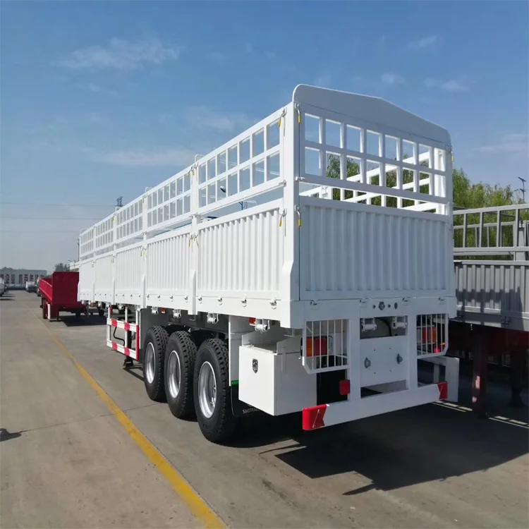 China factory direct sales of new fence 3 axis trailer semi trailer fence freight transport semi trailer at a low price