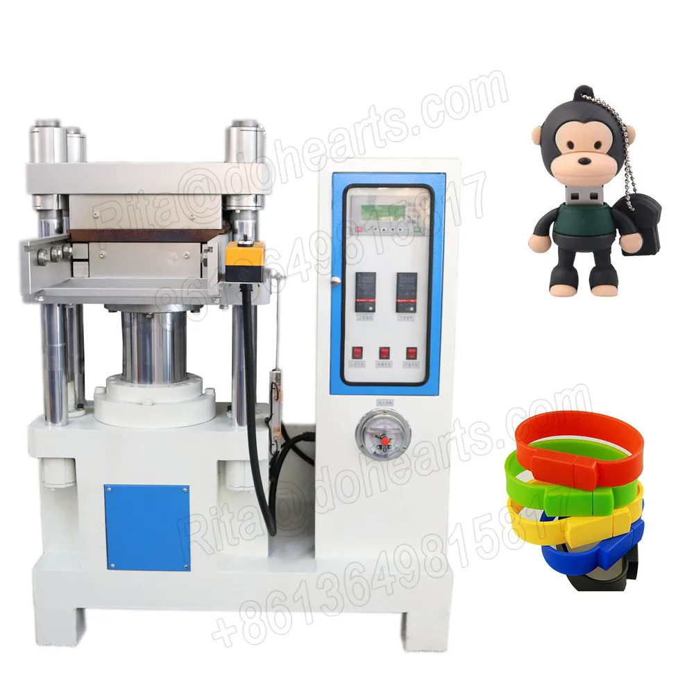 high production promotional cool silicone wristband making machine