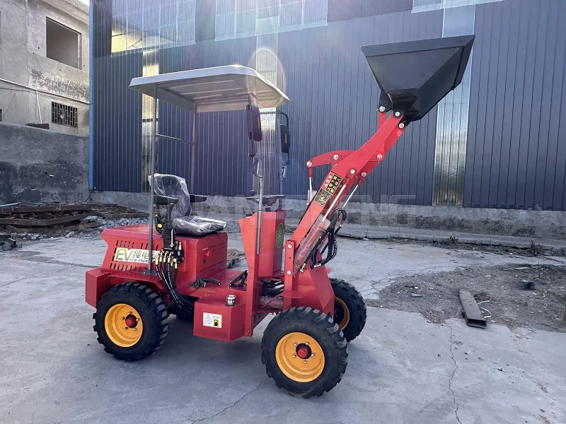 Efficient Transportation Easy To Operation Front End Loader Bulk Sand Shovel Loading Hydraulic 400kg
