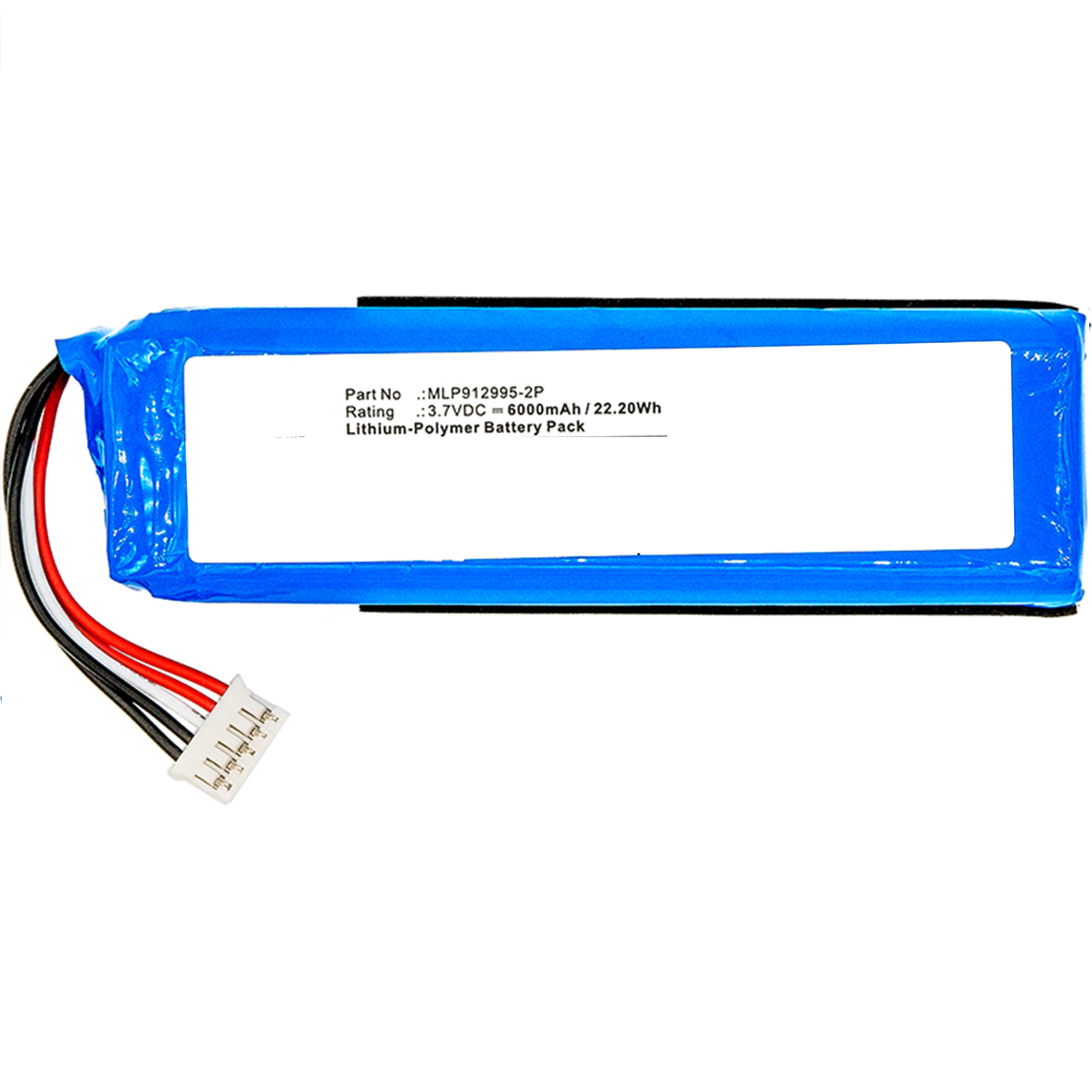3.7V 6000mAh Speaker battery for JBL Charge 2 Plus Charge 2+ GSP1029102 MLP912995-2P