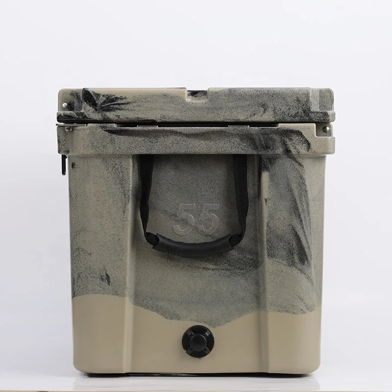 High-end camo color rotomolded hunting ice chest coolers