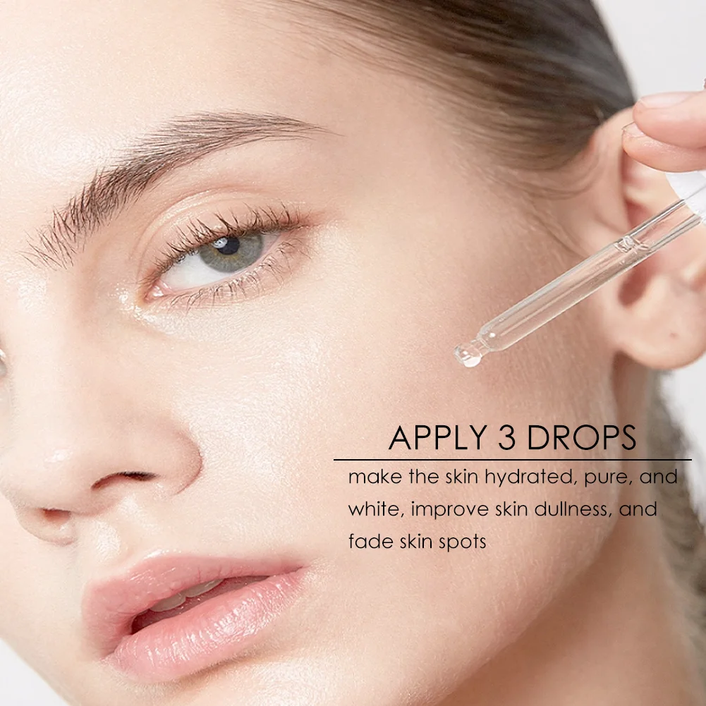 Factory Direct 30ml Hyaluronic Acid Facial Serum Deeply Moisturizes and Improves Skin Whitening 100% Pure Hyaluronic Acid