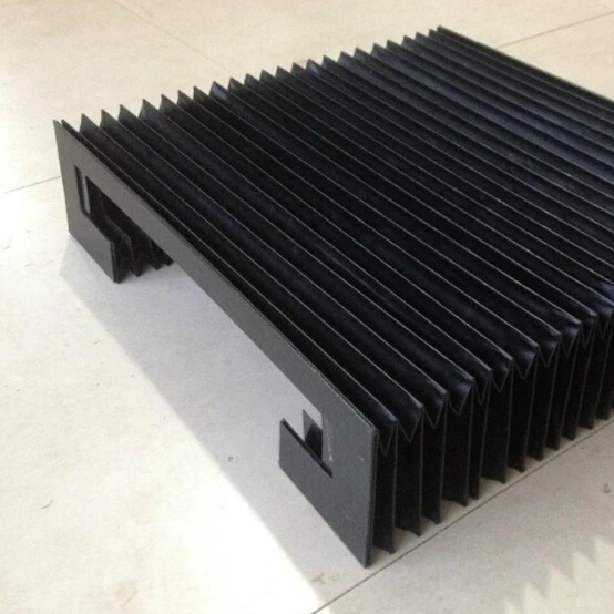 Promotional high quality dust proof rubber cover bellows milling machine accordion bellows cover
