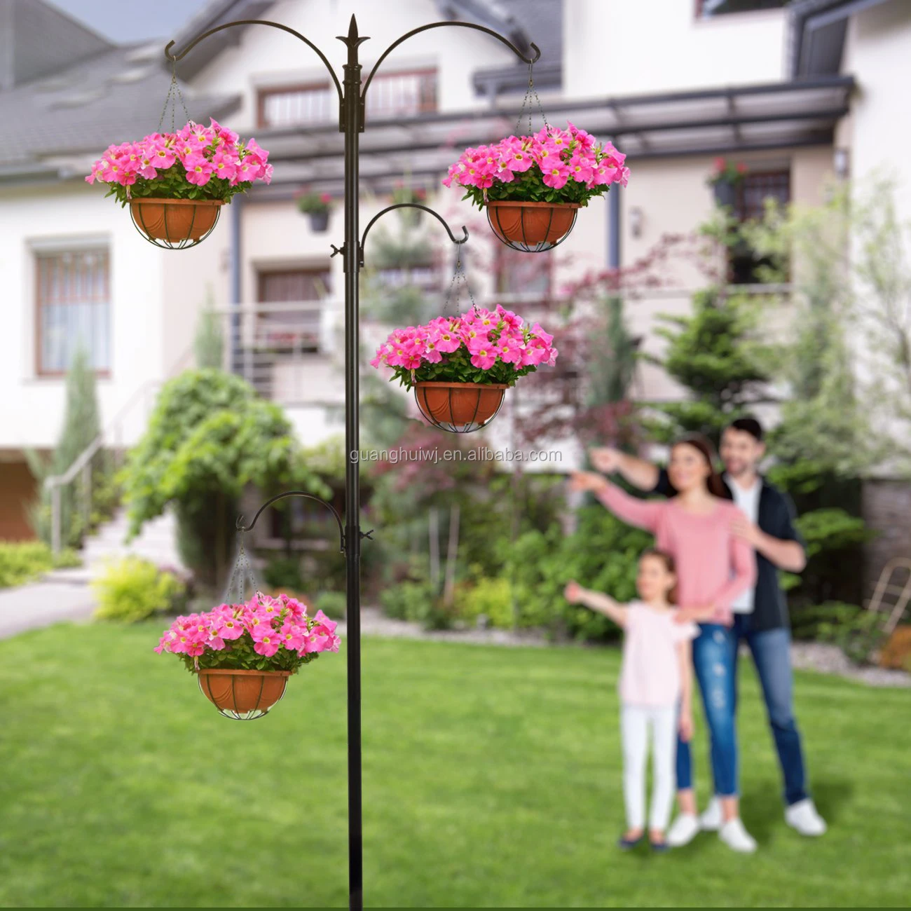 Coir hanging basket for garden