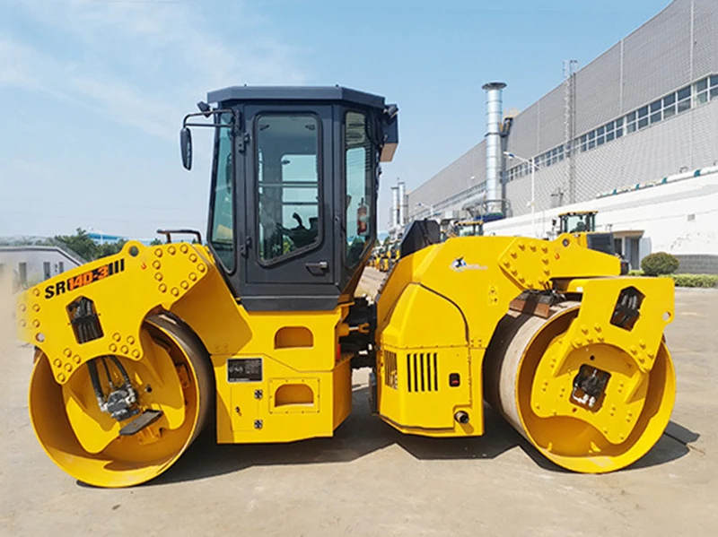 Algeria Chinese Top Brand Hot Selling Shantui Single Drum Road Roller SR14D 14Ton Roller hot sale in Algeria