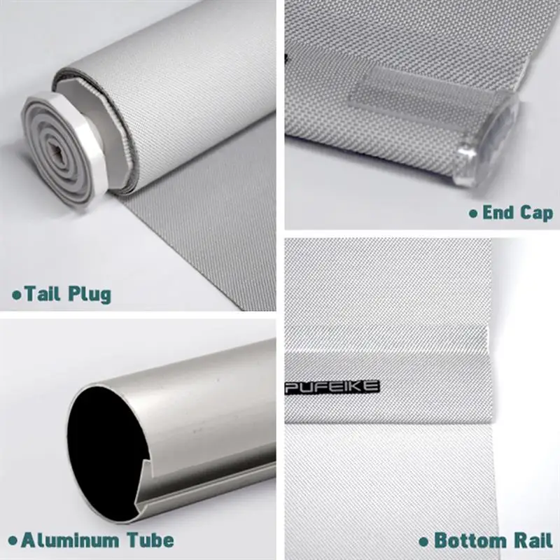 AmytongWholesale Office Curtain Rolling Remote Motorized Roller Blinds Tubular Motor with Best Price to Order