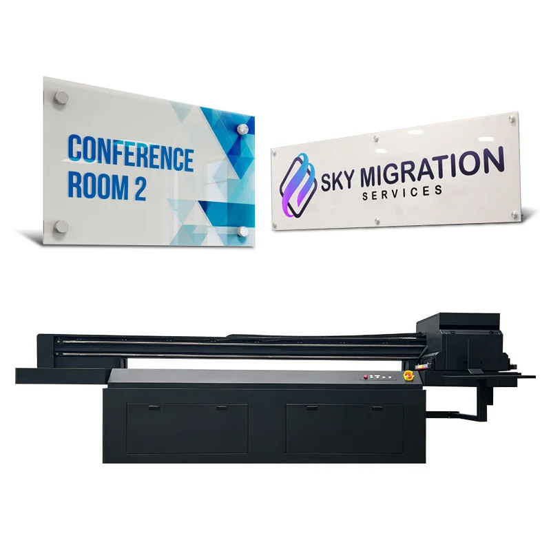 2513 Large Industrial UV Flatbed Printer Pvc Acrylic Sheet Metal Distribution Cabinet Aluminum Alloy Printing Equipment