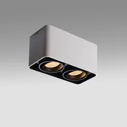 VVS 3 years warranty cob grille lamp aluminum white and black downlight angle adjustable spotlight