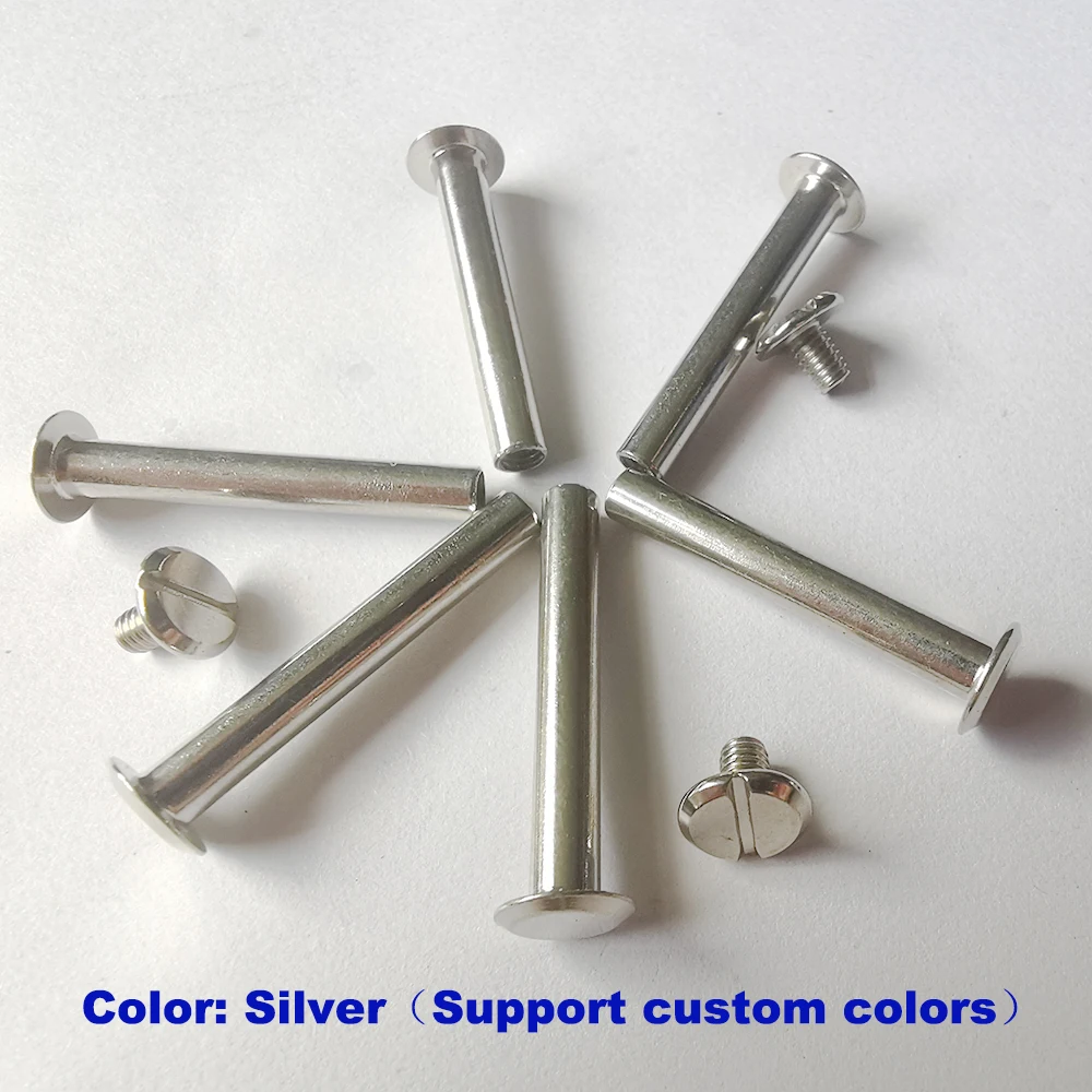 Factory Sale Screw Stud Curved Surface Cambered Solid Brass Fastener Belt Harness Nail Rivets