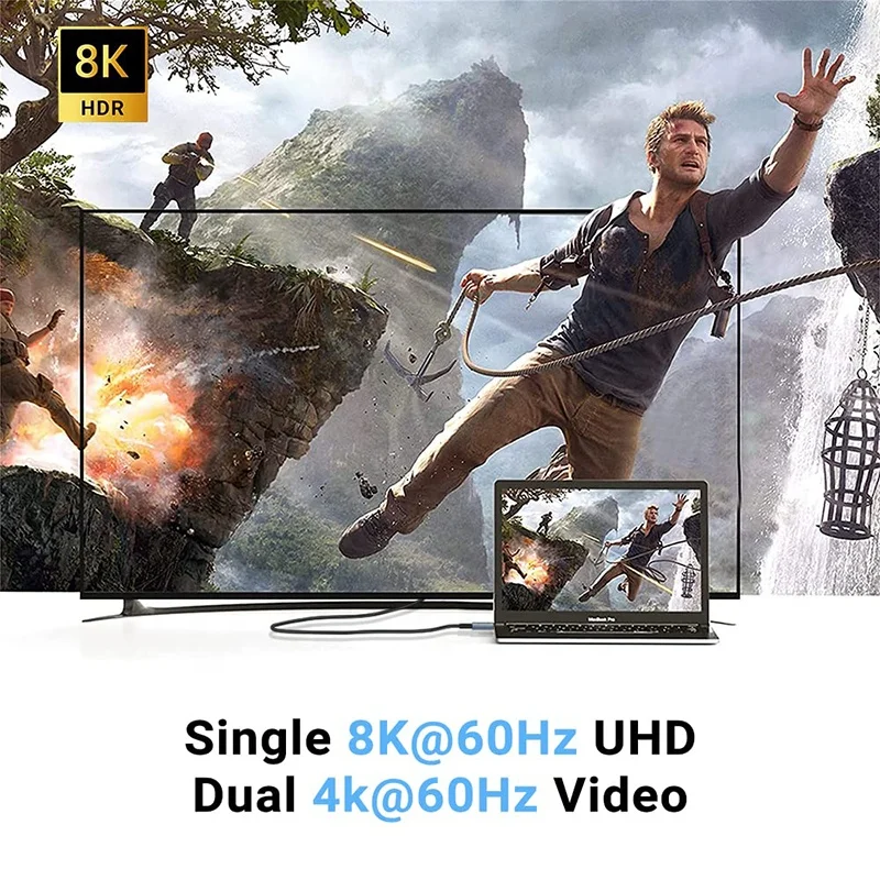 High Quality 40Gbps USB4.0 Cable USB Type C To USB Type C 240W Fast Charging Data Transfer USB 4.0 Male To Male Cable 8K 60Hz