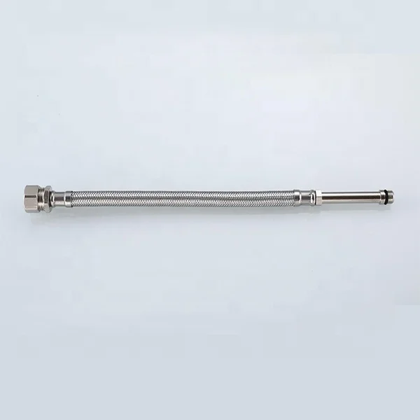 Bathroom Toilet Faucet Water Flexible Plumbing Hose Pipes Wire Braided Stainless Steel Flexible Metal Tube