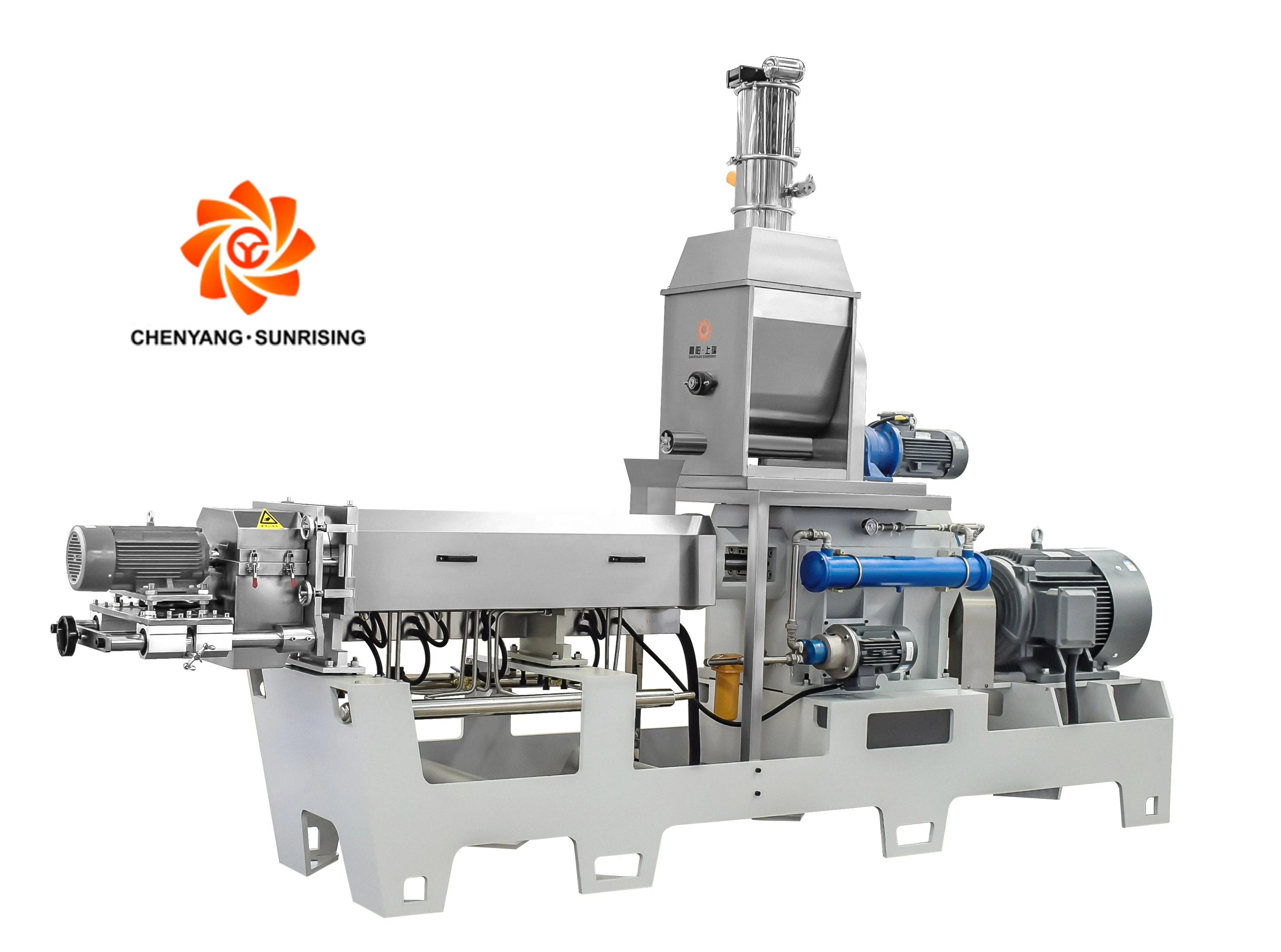 Automatic customizable double screw food extruder extrusion machine