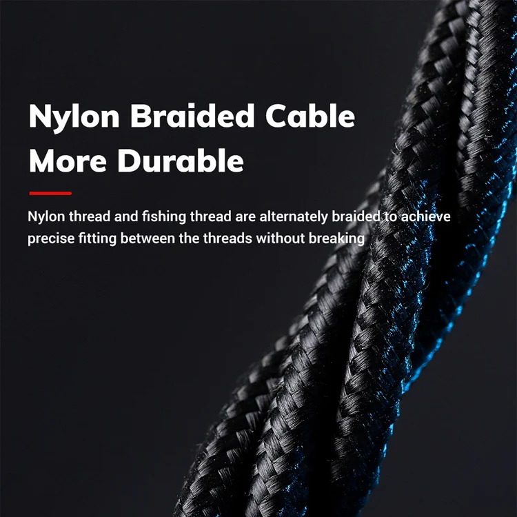 Custom Large Mobile Keyboard High Quality Type C Nylon USB Cable Fast Charging Magnetic Data Cable