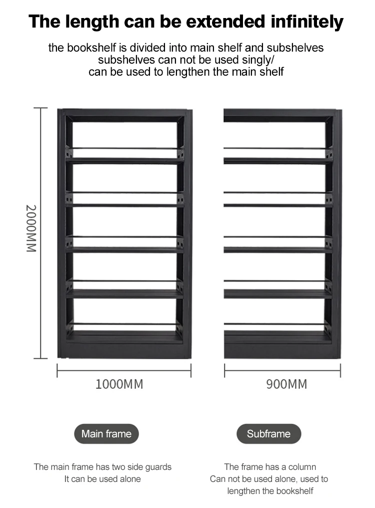
Book Shelve University Bookshelfs Metal Bookcase Bookshelves Para Libros 5 Tier Bookshelf Shelf Multi-Function Creative 
