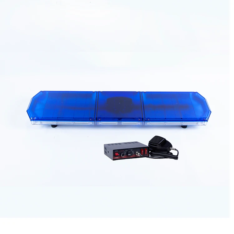 220W wholesale COB warning light bar with speaker siren