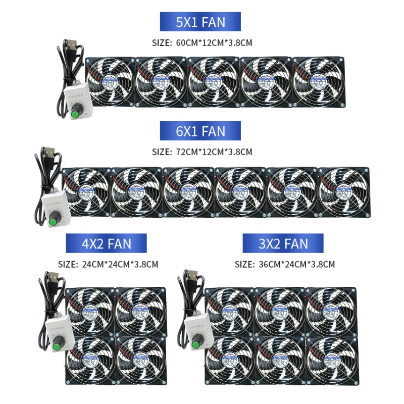 Hangdahui hot selling  8cm 8025 USB DC cooling fan 80x80 for computer case cooling home theater cooling with speed controller