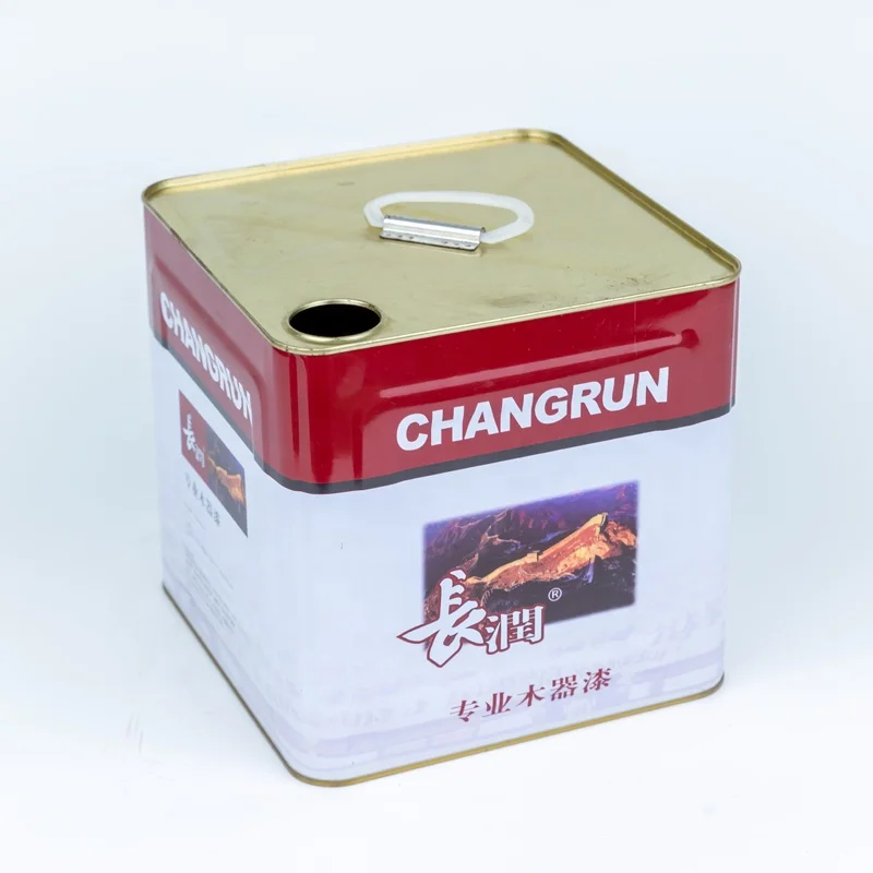 Оловянная банка с закрытым верхом и ручкой, объем 10 л, китайский поставщик