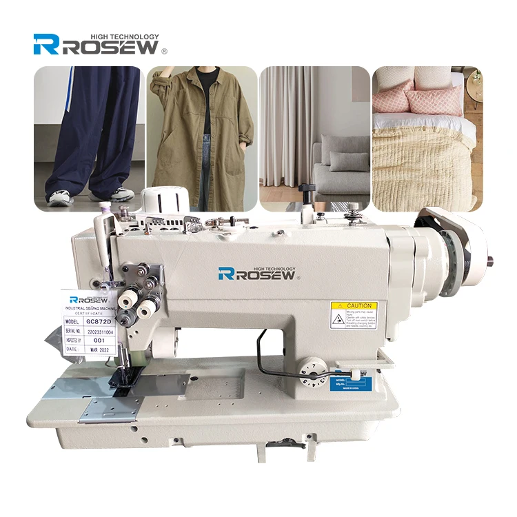 Горячая Распродажа! GC872D плоская Двойная игла с большим крючком, игла для шитья кожи и толстых тканей, промышленная швейная машина Lockstitch