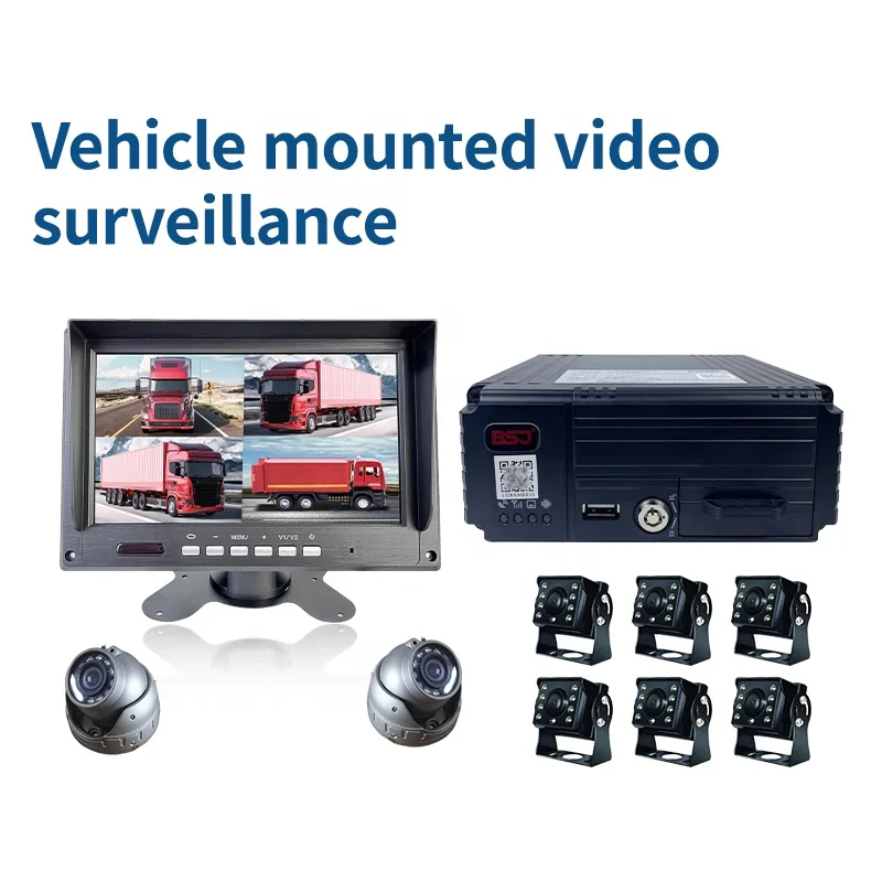 Muck car cement tank car logistics car remote video positioning monitoring