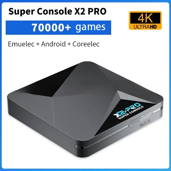 X2 PRO Super Console  70000 Home Video Game Console 3D Dual  Set Top Box with TV HD Nostalgic Arcade Two Person Joystick