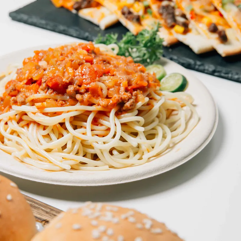 7inch 8inch Cheap Disposable Eco Friendly Sugarcane Bagasse Dishes Compostable Biodegradable Paper Plates