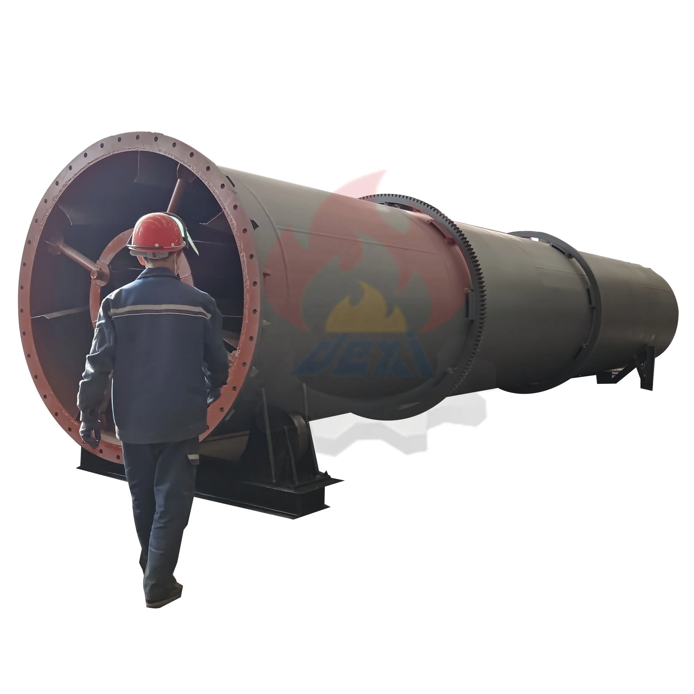 5000 Kg/H Air Flow Pipe Grass Peanut Shell Wood Chips Shaving Sawdust Dryer for Sawdust