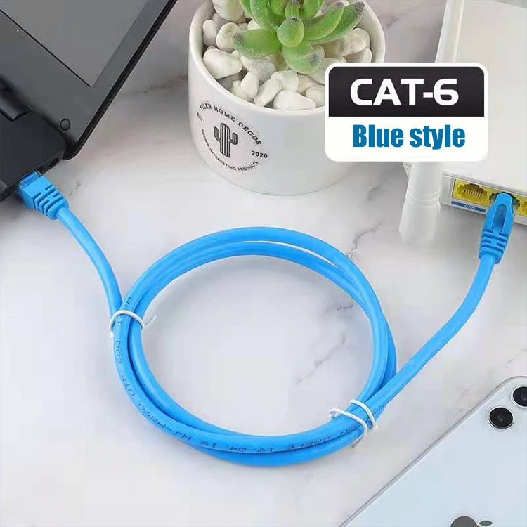 Cat6 Ethernet Patch Cable RJ45 Ethernet Lan Patch Net Cable Internet UTP CAT6 1M Cable