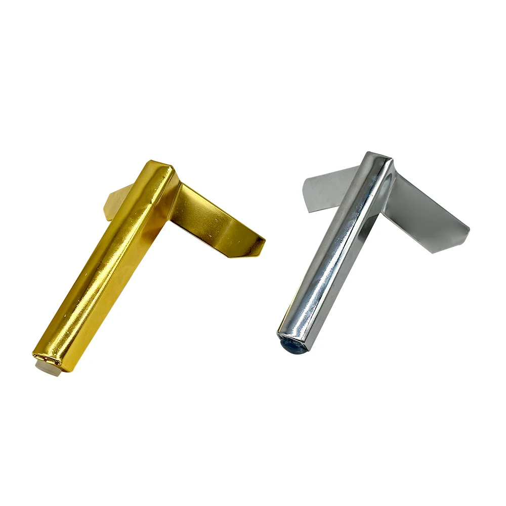 Pinlong Gold Cabinet Base Leg Table Bed bedside Furniture Feet  Desk Couch Leg Iron Furniture Sofa Support Legs