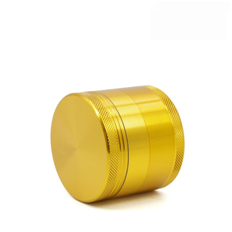 WH538 4 Layers Hemp Pepper Pot Spice Metal Dry Herb Smoke Cigarette Accessories Aluminum alloy  Herbal Tobacco Grinder