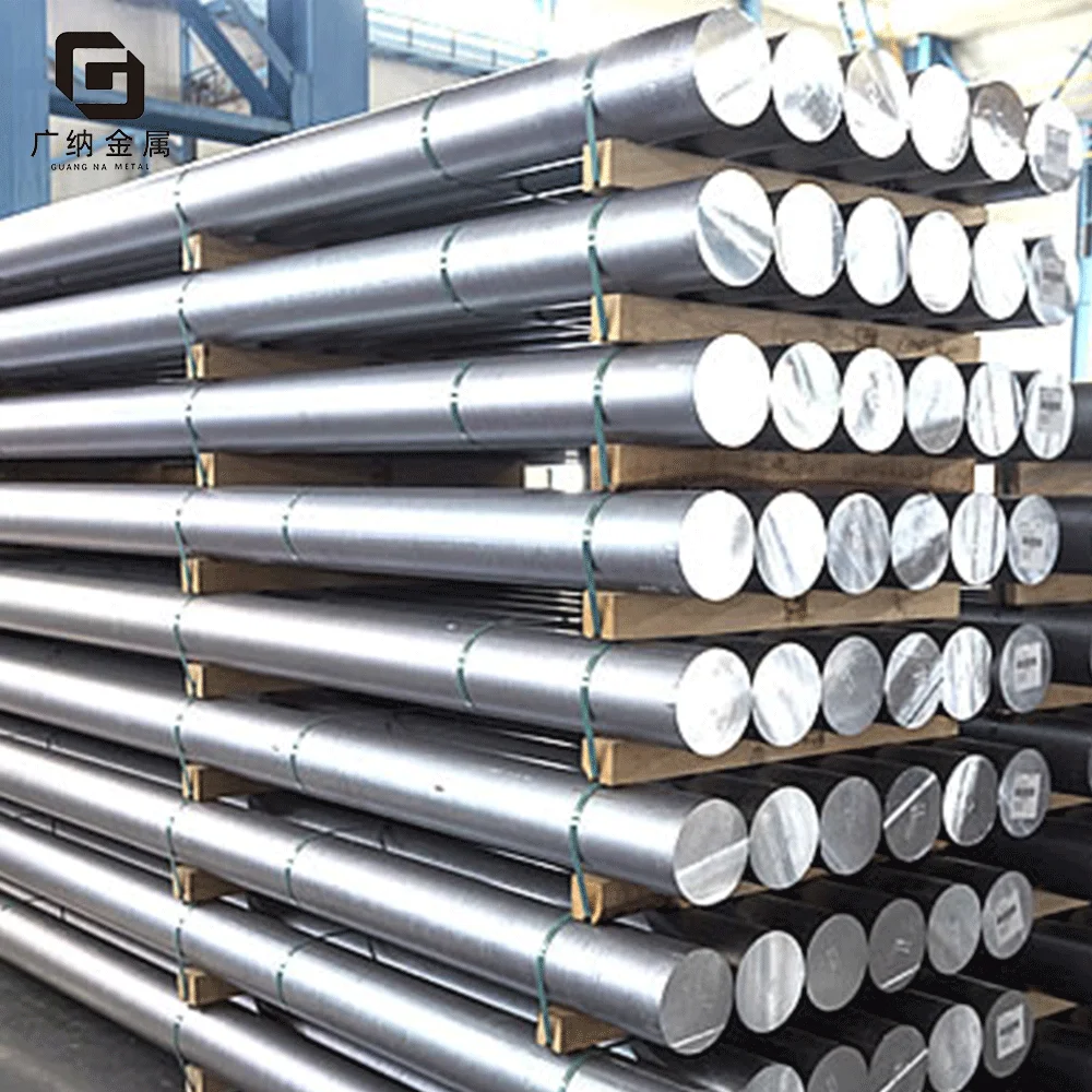 Manufacture Extruded Aluminum alloy round rods 2A12/2A14/2024/5052/5083/7a04/7075 aluminum flat bars