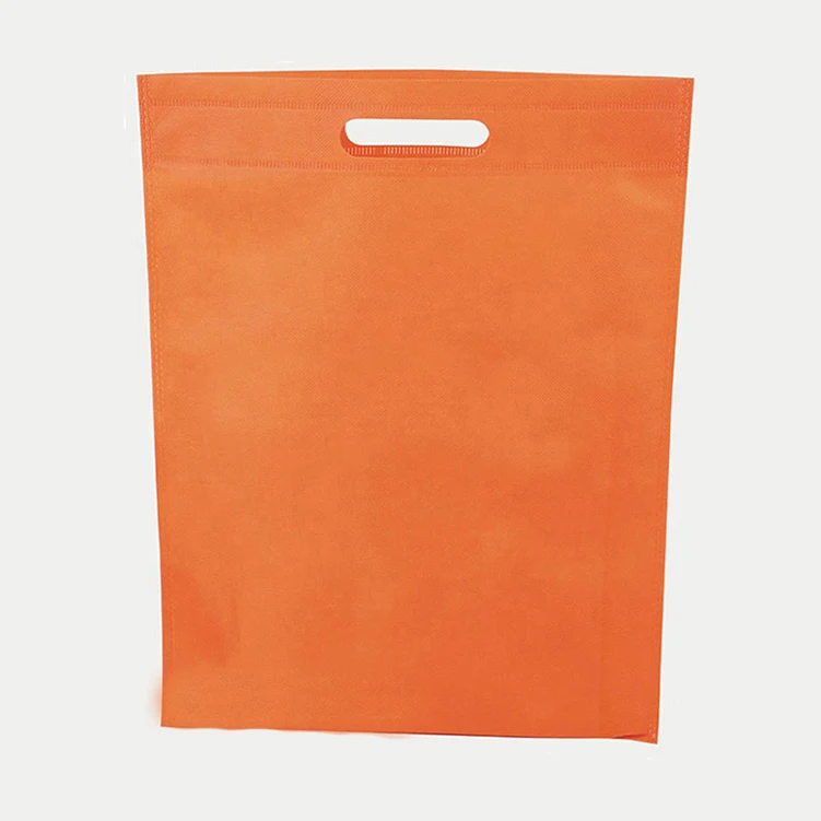 Customized Eco Friendly Die Promotional Shopping Non Woven Fabric D Cut Non-Woven Bags