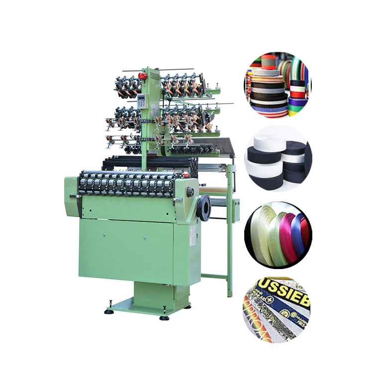 Yongjin manufacturer direct sale NF series high yield narrow fabric ribbon band needle loom machine