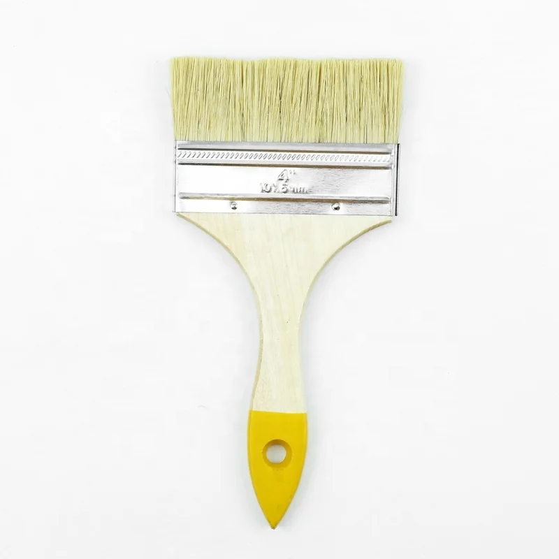 wood paint brush eternal paint brush manufacturers  yellow tail handle